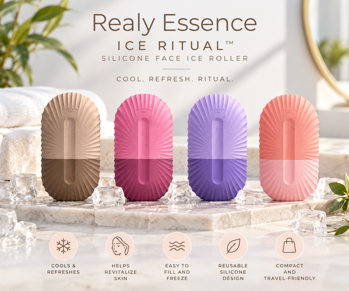 Realy Essence ICE RITUAL™ – Silicone Face Ice Roller