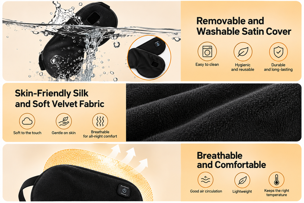 Realy Essence RESTORE RITUAL – Rechargeable Heated Eye Mask